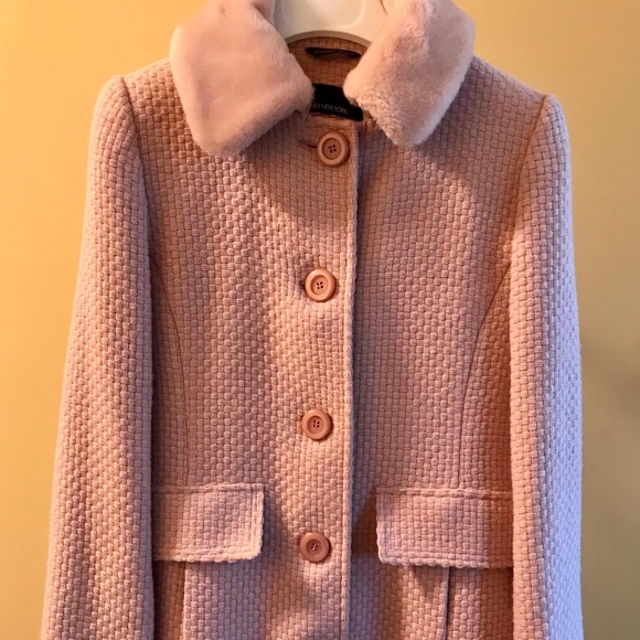 Jones New York Jackets & Blazers - NWOT Jones New York Pink Basketweave Coat